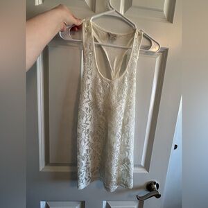 Ariat lace tank